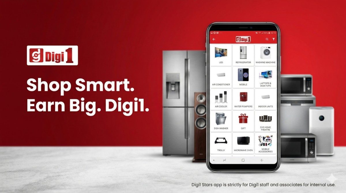 Digi1 Stars sales enablement platform – mobile app built by Innowrap for Mumbai's largest electronics retail chain